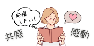 共感・感動・応援したい！
